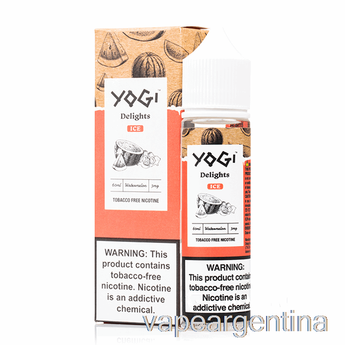 Hielo De Sandia - Delicias Yogi - 60ml 0mg Vape Descartable